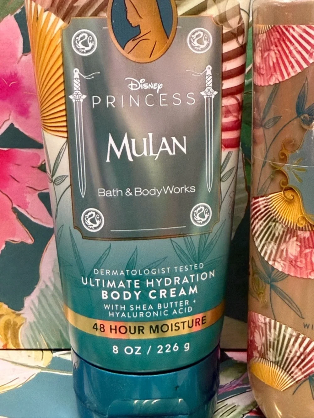 Bath & Body Works Disney Princess Mulan Body Cream & Body Wash MSRP $36